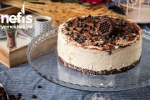 Negrolu Pişmeyen Filtre Kahveli Cheesecake Videolu Negrolu Pişmeyen Filtre Kahveli Cheesecake Videolu