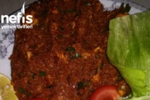 Gün Ve Çaya Müthiş Alternatif Yumurtalı Çiğ Köfte Gün Ve Çaya Müthiş Alternatif Yumurtalı Çiğ Köfte