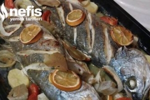 Fırında Kaya Levreği Fırında Kaya Levreği