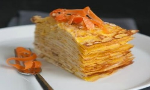 Havuçlu Krep Pasta
