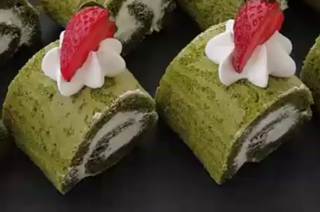 Ispanaklı Mini Rulo Pasta
