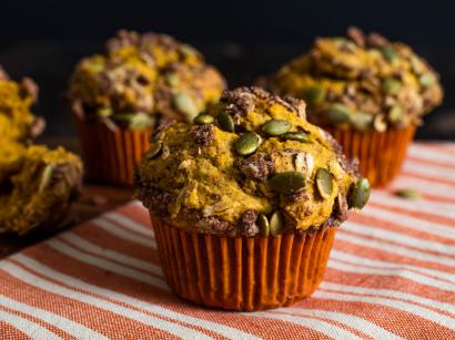 Kabak Çekirdekli Balkabaklı Muffin