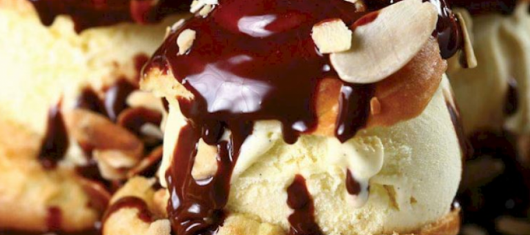 Dondurma Dolgulu Profiterol