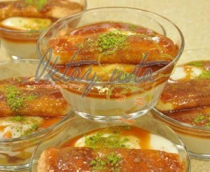 Karamelli Tatlı Tarifi (kedi dilli)