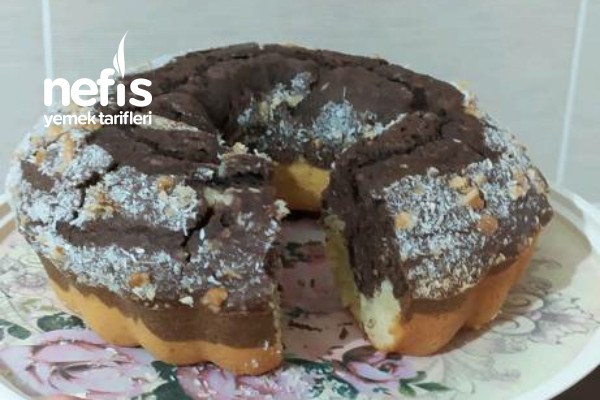 İki Renkli Pamuk Kek