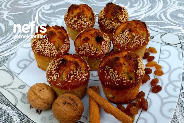 Karton Kadehte Muffin | Enfes Muffin Tarifi | Cupcake Kalıbı Olmadan Muffin