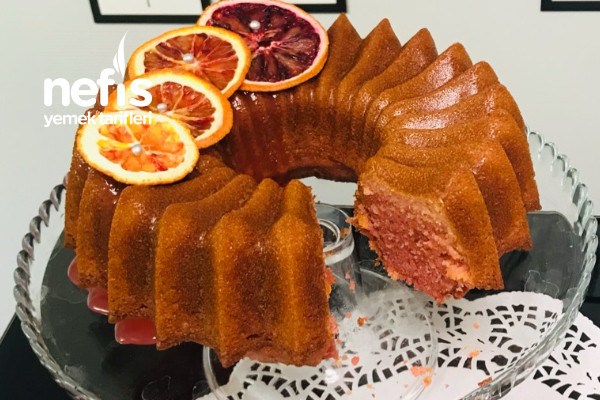 Kırmızı Portakallı Kek