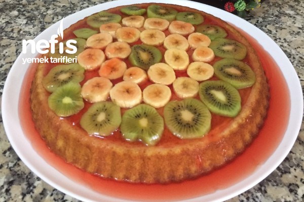 Meyveli Jöleli Tart Kek