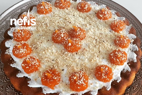 Balkabaklı Tart Kek (Videolu)