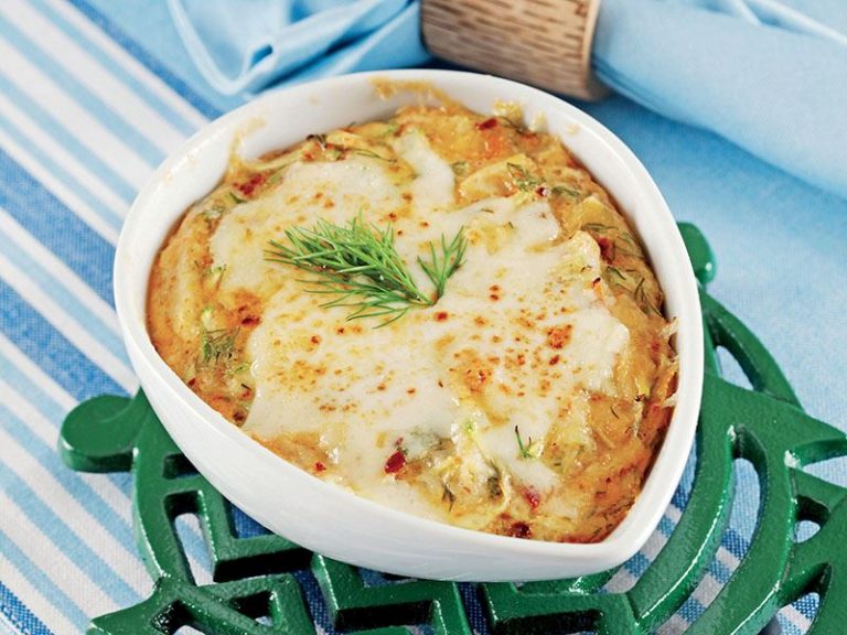 Fırında Yufkalı Kabak