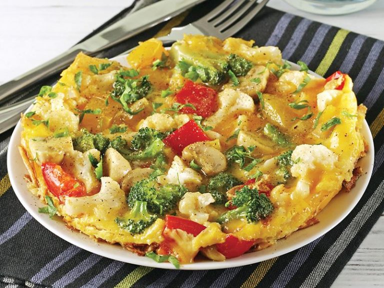 Sebzeli Frittata