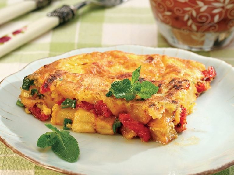 Sebzeli Omlet