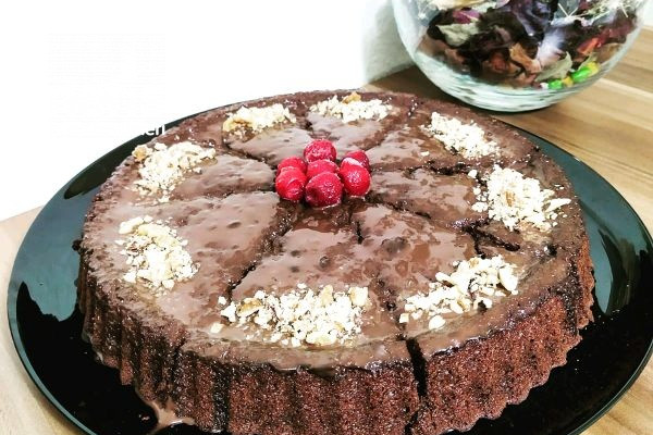 Tart Kalıbında Islak Kek
