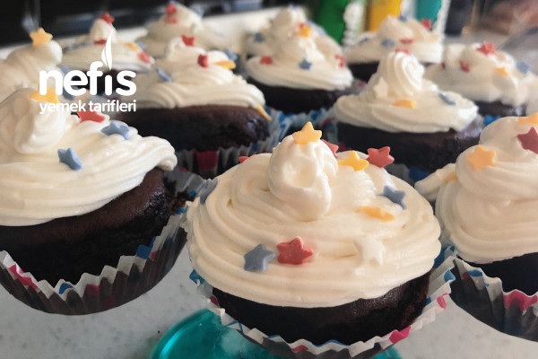 Dolgulu Cupcake