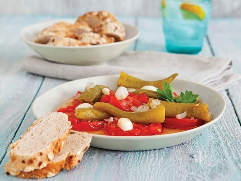 Biberli Domates Bastı