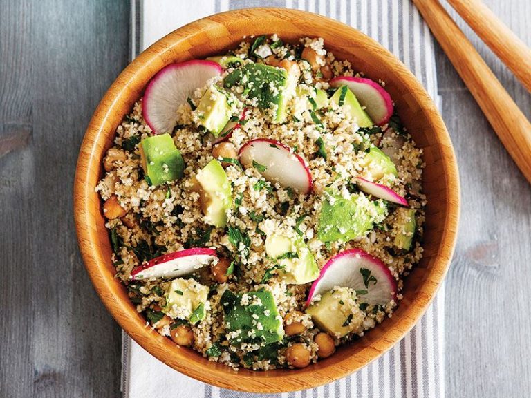 Bulgurlu Avokado Salatası