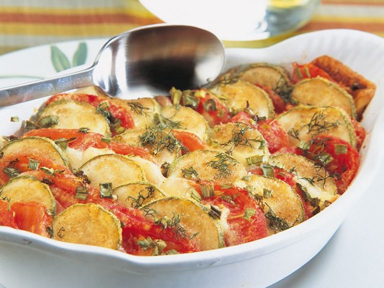 Fırında Dereotlu Kabak