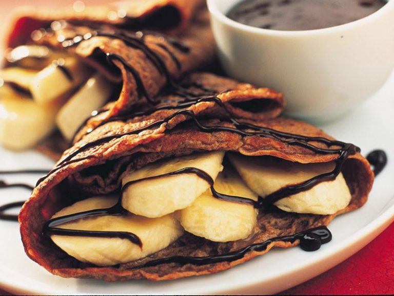 Muzlu Ve Çikolatalı Krep