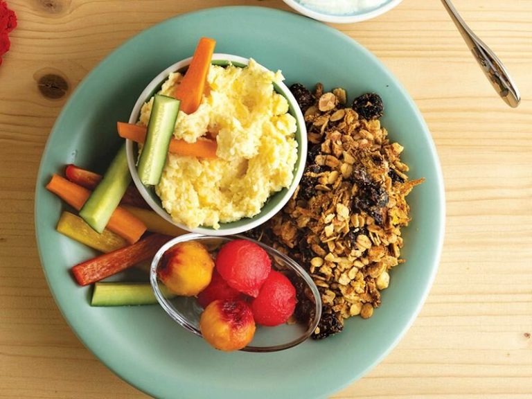 Patates Püreli Ve Havuç Ezmeli