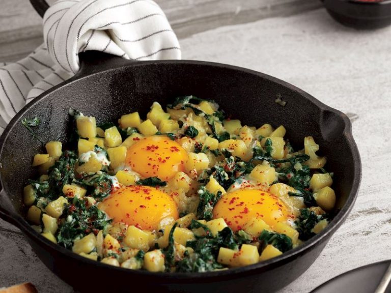 Patatesli Yumurtalı Pazı