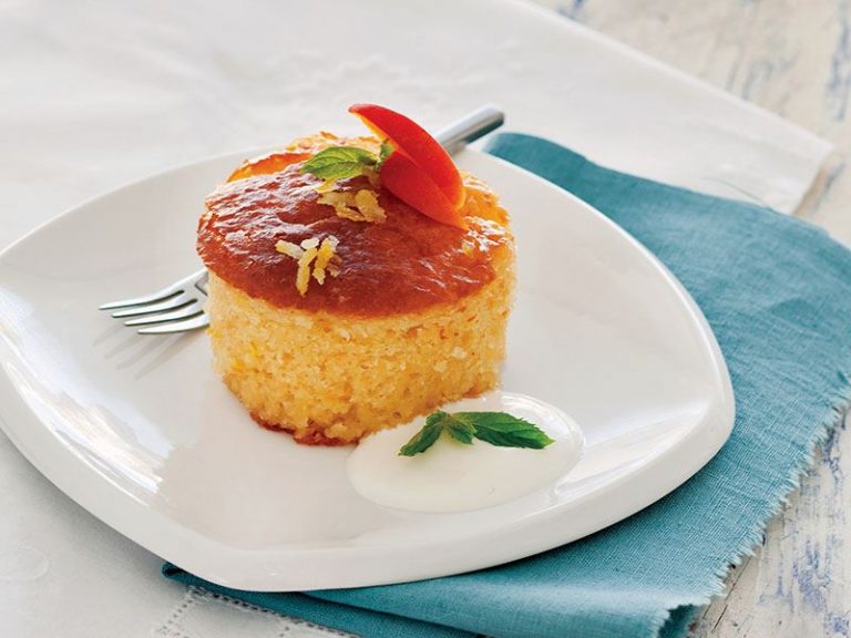 Portakallı Yoğurt Tatlısı