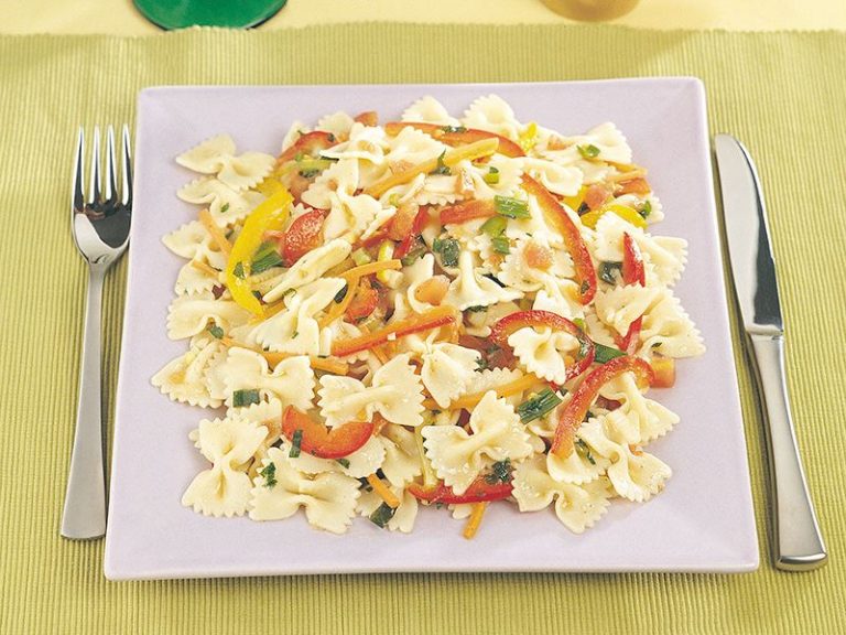 Sebzeli Makarna Salatası