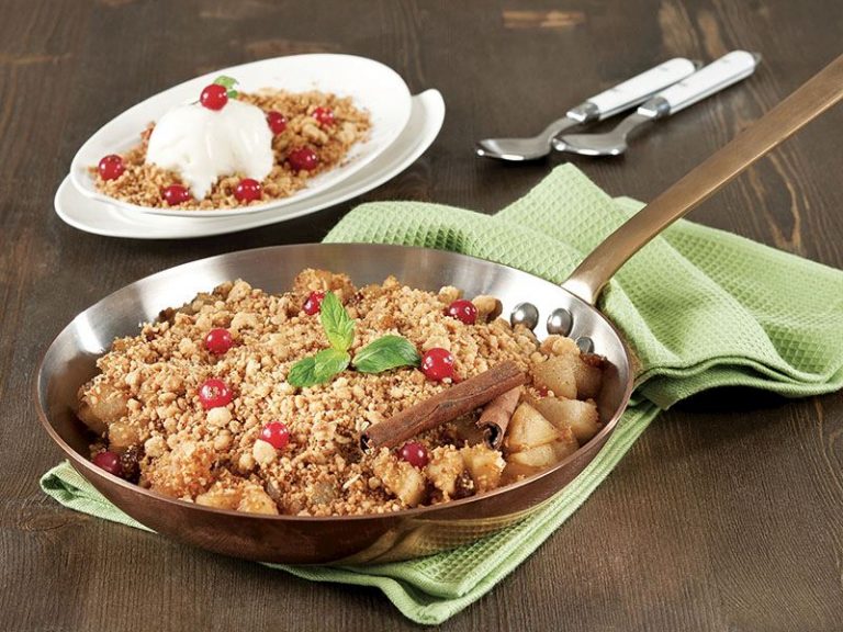 Tavada Elmalı Crumble