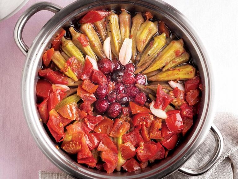 Vişneli Bamya Bastısı