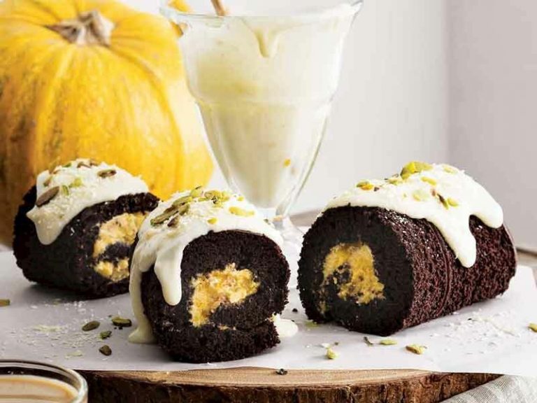 Balkabaklı Rulo Pastalar