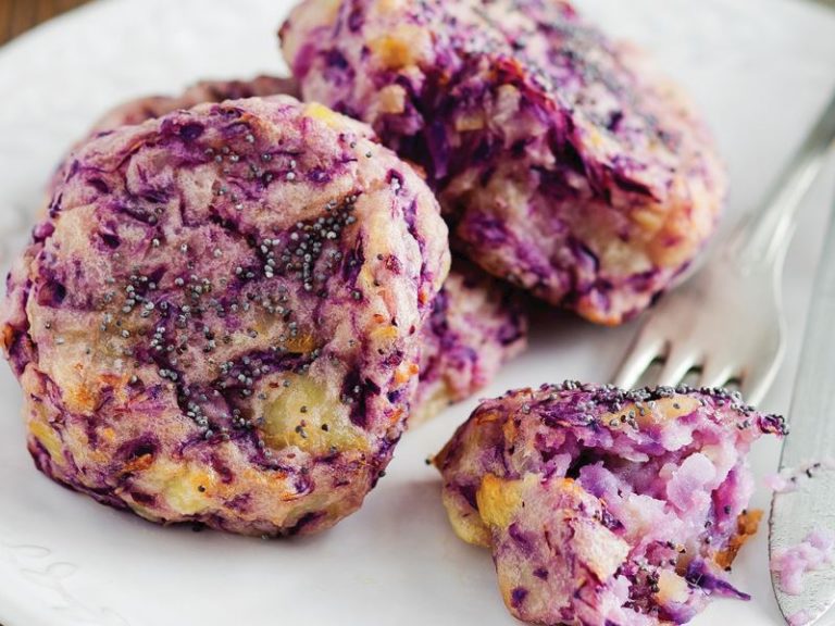 Kırmızı Lahanalı Patates Köftesi