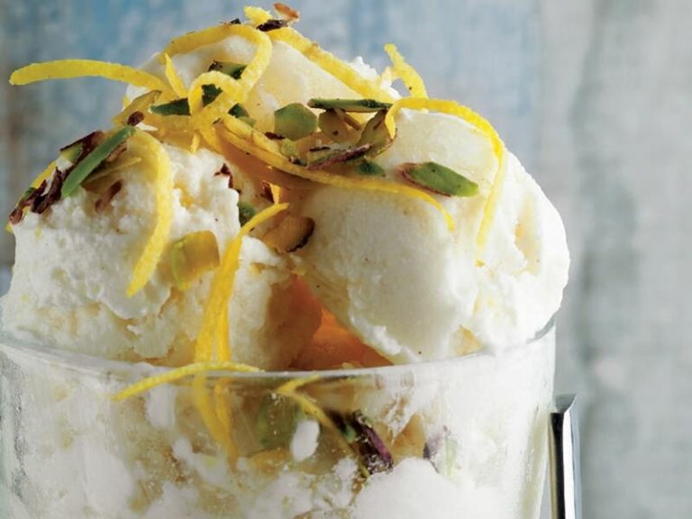 Limonlu Kremalı Dondurma