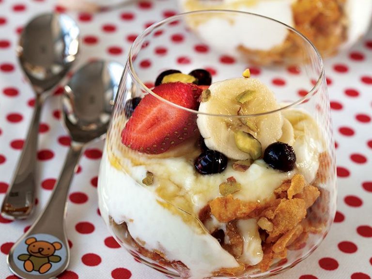 Mısır Gevrekli Ve Labne Peynirli Granola