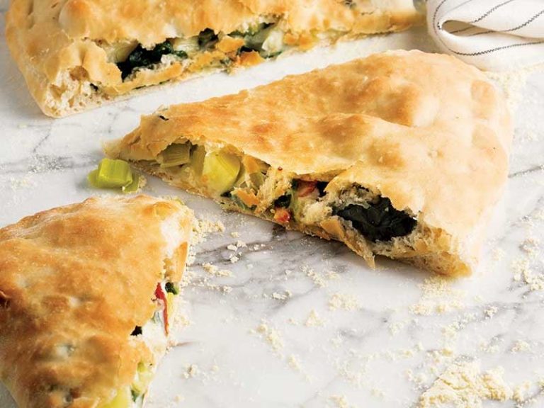 Pırasalı Kapalı Pizza