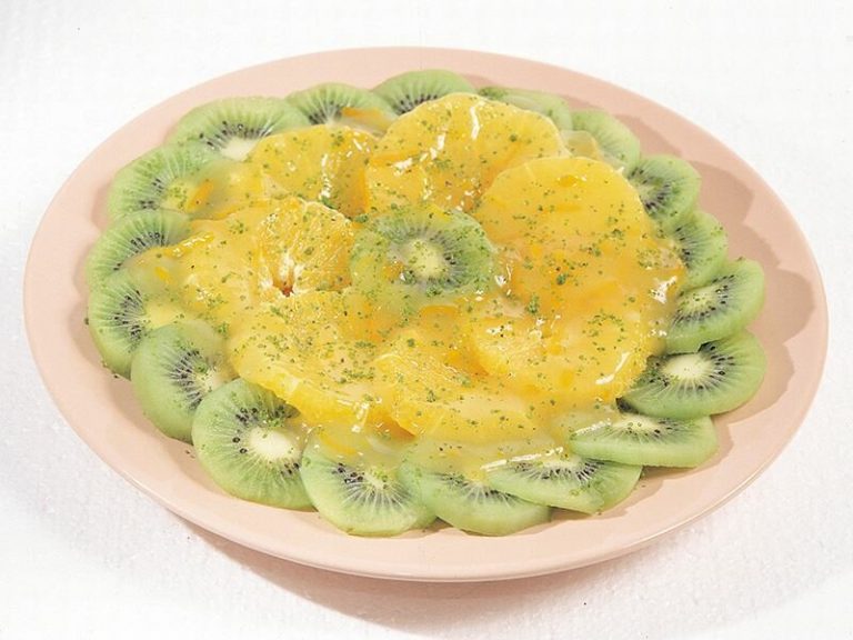 Portakal Soslu Meyve Tatlısı