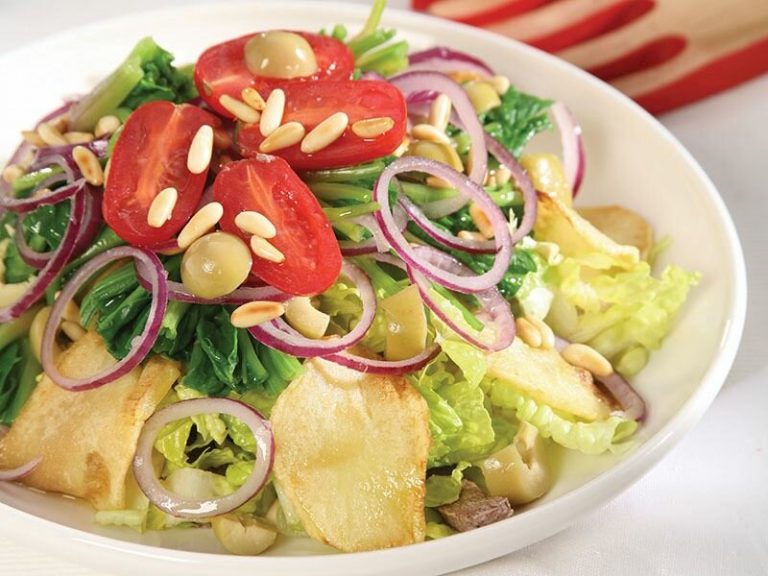 Yeşil Zeytinli Mevsim Salata Yeşil Zeytinli Mevsim Salata