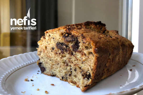 Arıtılmış Şekersiz Fındıklı Çikolatalı Banana Bread Tarifi