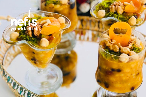 Bütün Kıvamında Harika Aşure Videolu