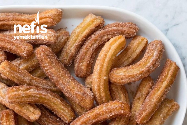 Churros Ve Çikolatalı Sos Tarifi Videolu