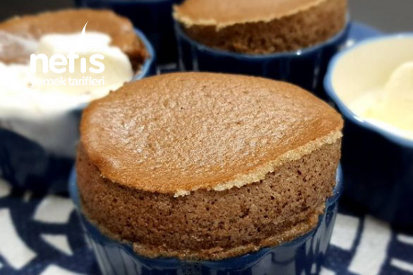 Çikolatalı Dondurmalı Sufle