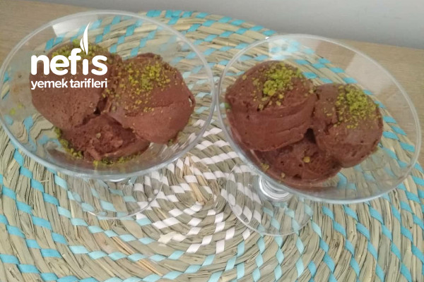 İki Malzemeli Kolay Muzlu Dondurma