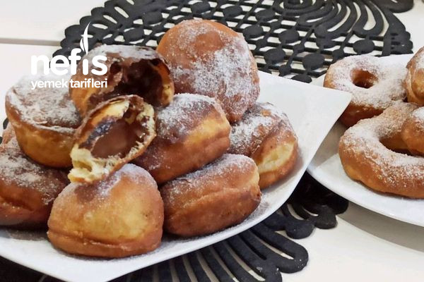 Şekerli Ve Çikolata Dolgulu Mayasız Hamur Bomba Kadar Lezzetli