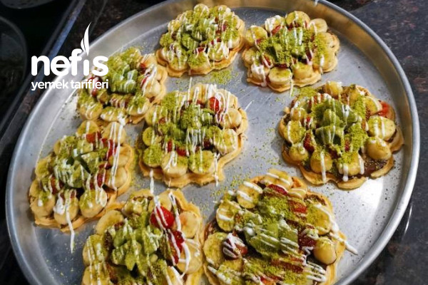 Waffle Makinasında Waffle