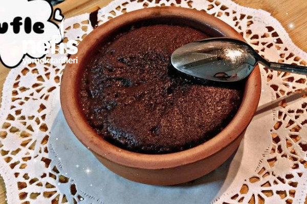 Tencerede 8 Dakikada Bol Çikolatalı Sufle