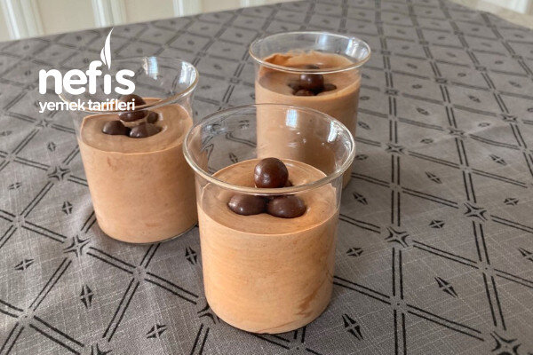 Köpük Köpük Çikolatalı Mousse Videolu