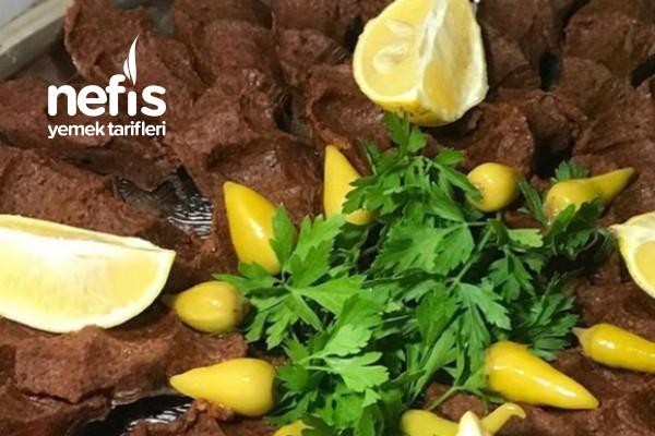 Etli Çiğköfte Kısır Değil Çiğköfte Yemek İsteyenler İçin