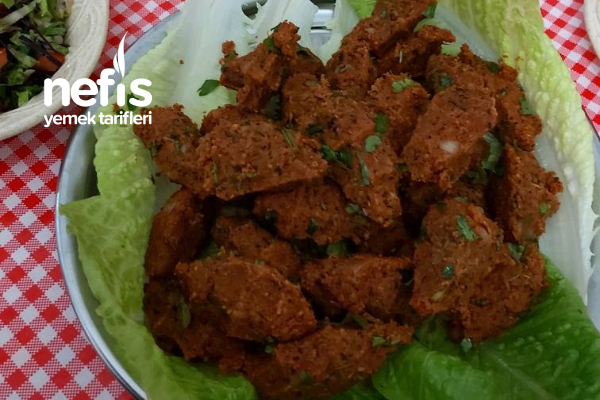 Etsiz Ama Et Tadında Çiğ Köfte (Afşin Kıyma)
