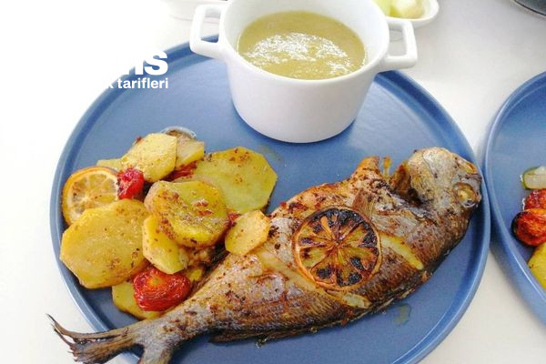 Fırında Özel Soslu Çupra