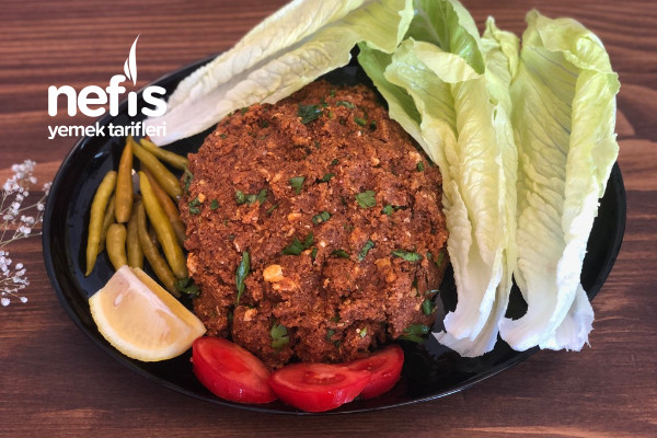 Yumurtalı Çiğ Köfte (Blendırla 10 Dakikada Hazır)